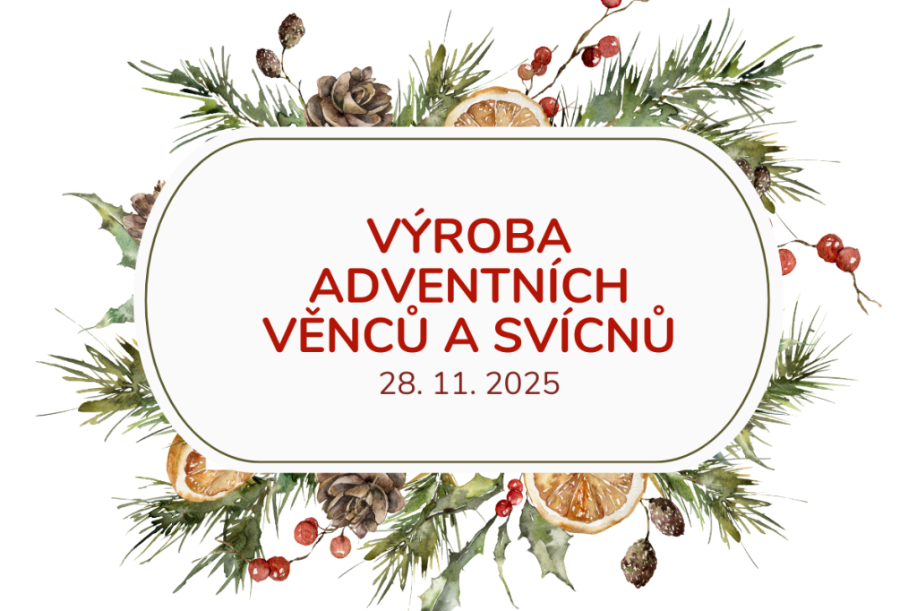 Výroba adventních věnců a svícnů