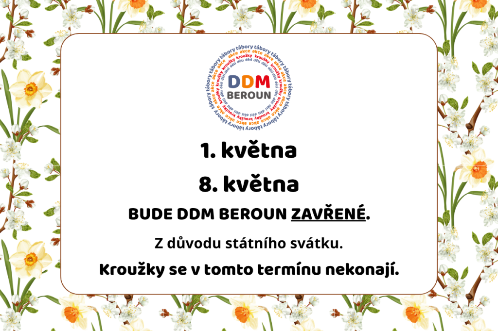 STÁTNÍ SVÁTKY KVĚTEN