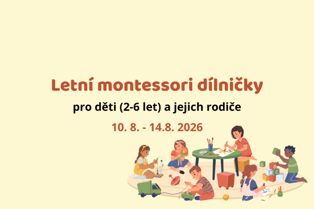 Letní montessori dílničky - srpen