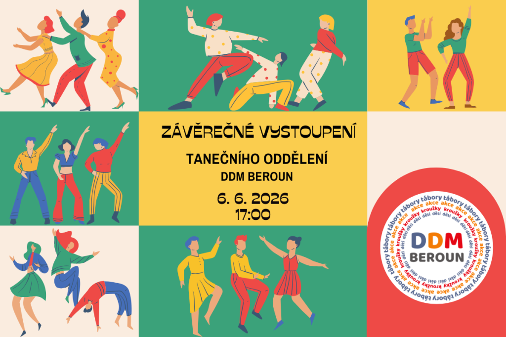 Závěrečné vystoupení tanečního oddělení