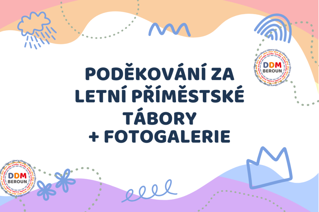 Poděkování za letní příměstské tábory