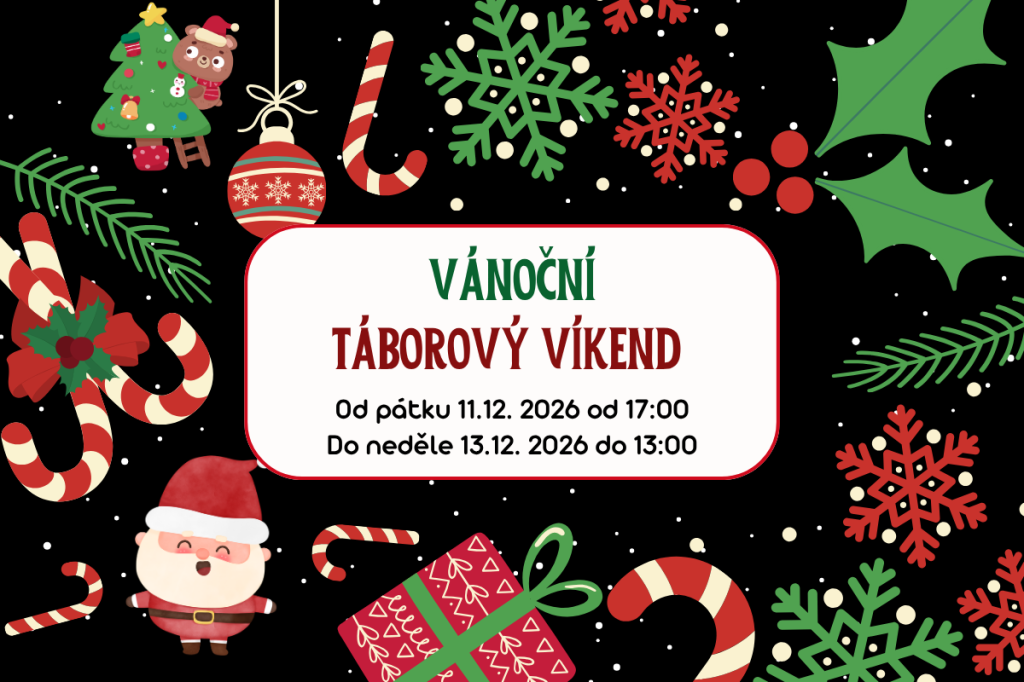 Vánoční táborový víkend
