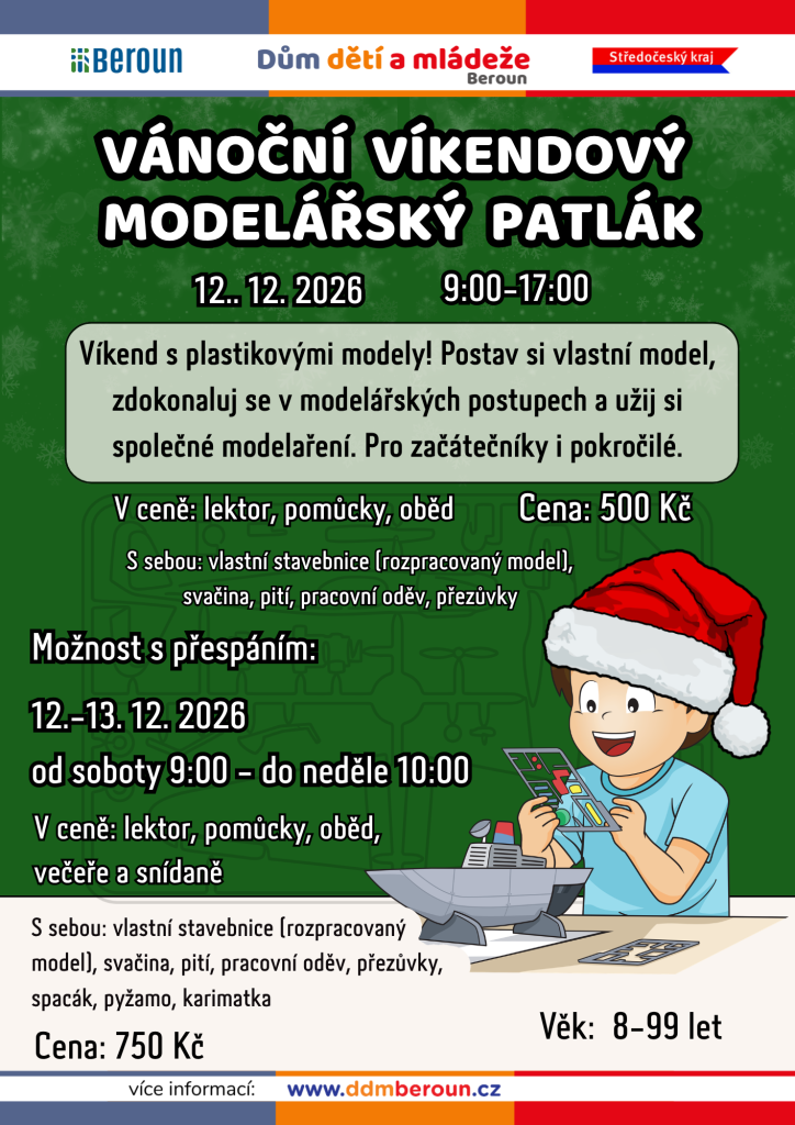 Vánoční víkendový modelářský patlák