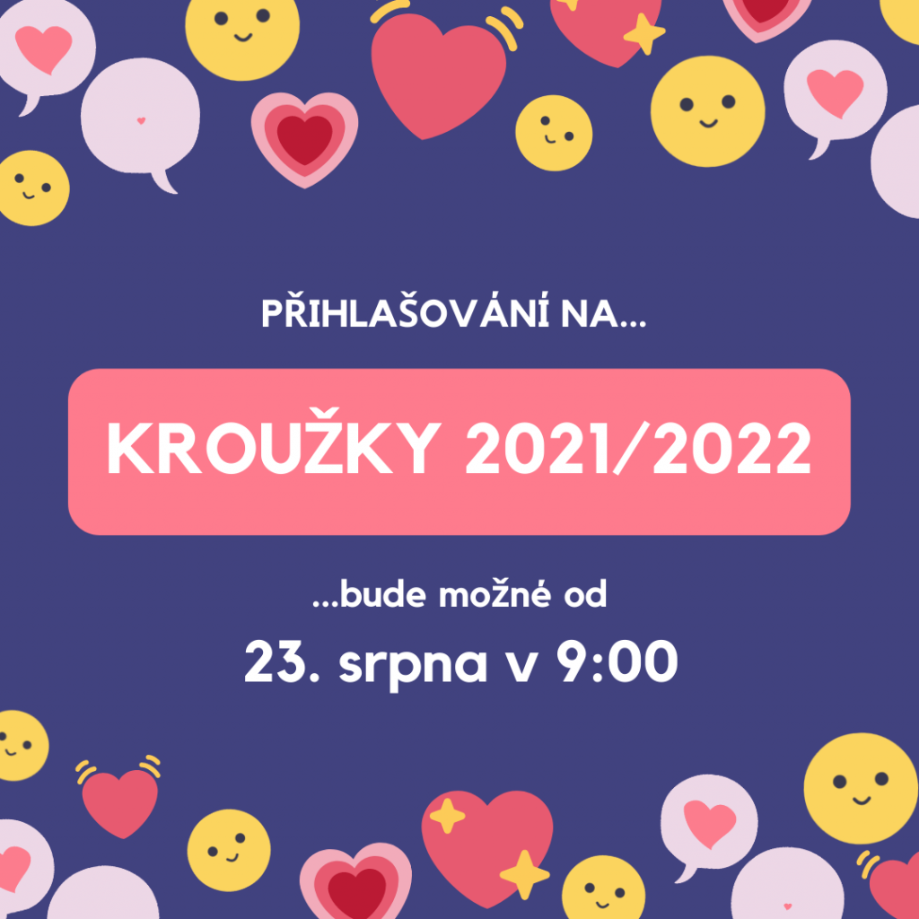Kroužky pro šk. rok 2021/2022