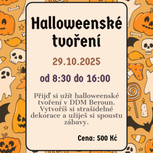 Halloweenské tvoření