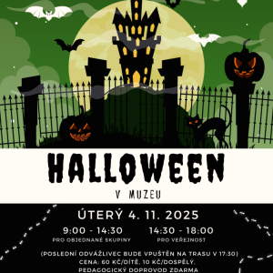 Halloween v muzeu