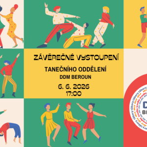 Závěrečné vystoupení tanečního oddělení