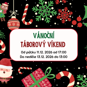 Vánoční táborový víkend
