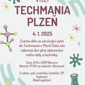 VÝLET - Techmania Plzeň